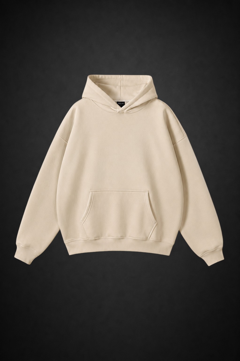Beige hoodie
